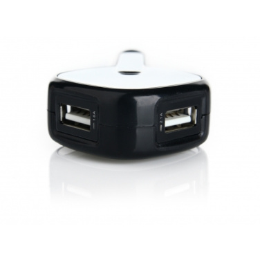 Logotrade promotional giveaway image of: Dual USB Car Charger