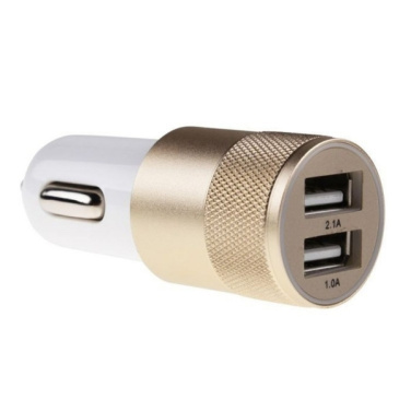 Logo trade promotional product photo of: Metal car charger