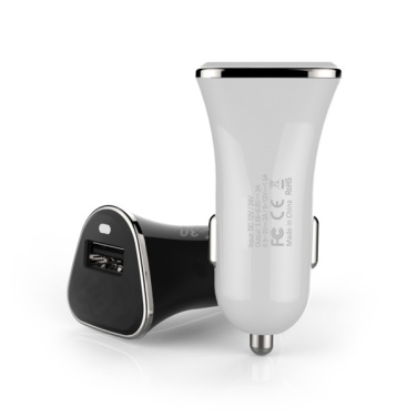 Logo trade promotional items image of: Car charger (Qualcomm Quick Charge 3.0)