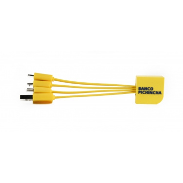 Logo trade promotional merchandise picture of: Personalized charging cable 3in1