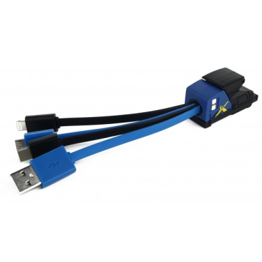 Logo trade promotional items picture of: Personalized charging cable 3in1