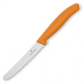 Tomato and Sausage Knife SwissClassic Victorinox, orange