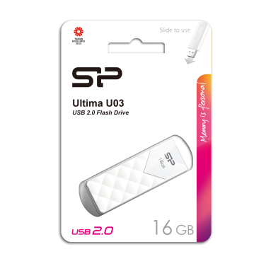 Logotrade promotional gift image of: Pendrive silicon power ultima u03