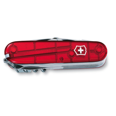 Logo trade promotional item photo of: Pocket knife SwissChamptransparent Victorinox