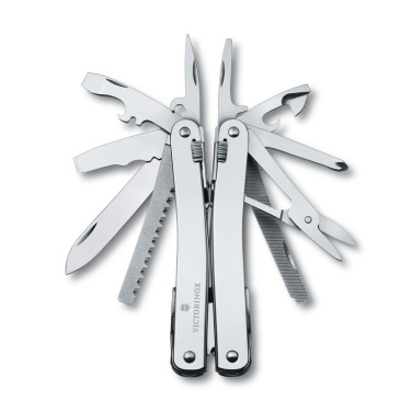 Logo trade promotional merchandise photo of: SwissTool Spirit X - 25 tools Victorinox