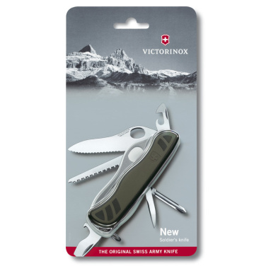 Logo trade promotional items image of: Pocket knife Soldier's Knife 08 Victorinox