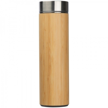 Logo trade promotional merchandise picture of: Stainless steel bottle VALDEMORO 550 ml