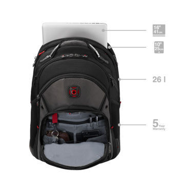 Logo trade promotional products picture of: Backpack Wenger Synergy 16''