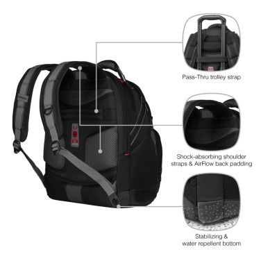 Logotrade promotional giveaway picture of: Backpack Wenger Synergy 16''