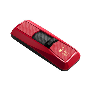 Logo trade promotional merchandise image of: Pendrive Silicon Power Blaze B50 3.0