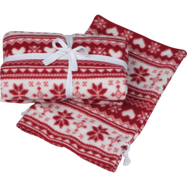 Logotrade corporate gift picture of: Christmassy blanket DEBRECEN