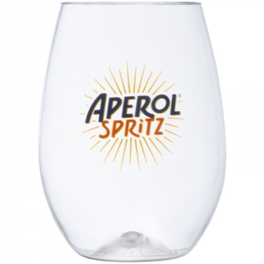 Logo trade corporate gifts image of: Plastic glass ST. TROPEZ 450 ml