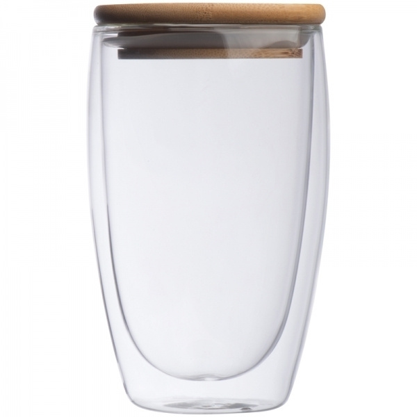 Logotrade promotional gift picture of: Double-walled glass ZAKOPANE 500 ml