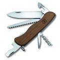 Pocket knife Forester wooden Victorinox, brown