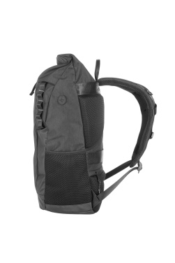 Logotrade business gift image of: Rolltop backpack ELBERT Schwarzwolf