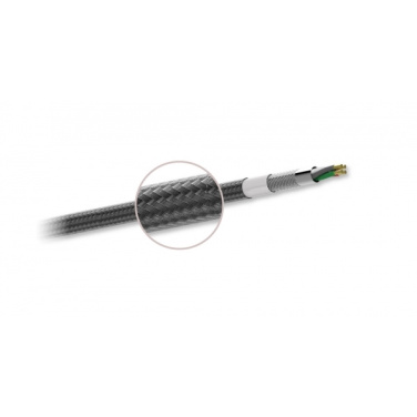 Logo trade promotional items picture of: Nylon data transfer cable LK30 Type - C Quick Charge 3.0