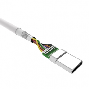 Logotrade promotional giveaway image of: Data transfer cable LK10 Type - C Quick Charge 3.0