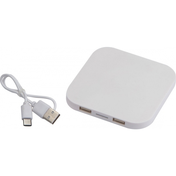 Logo trade promotional merchandise image of: Wireless charger LINCOLN