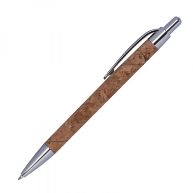 Logotrade promotional item picture of: Cork pen KINGSWOOD