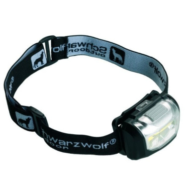 Logo trade promotional items image of: Head lamp TRONADOR Schwarzwolf