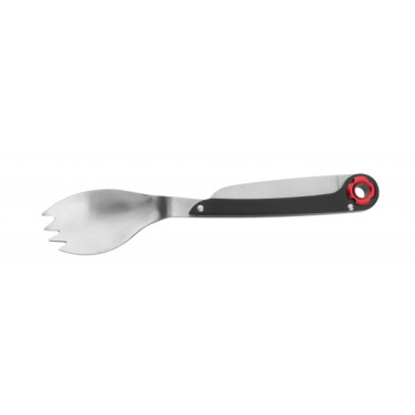 Logotrade promotional merchandise image of: Multifunctional spoon LATEMAR Schwarzwolf