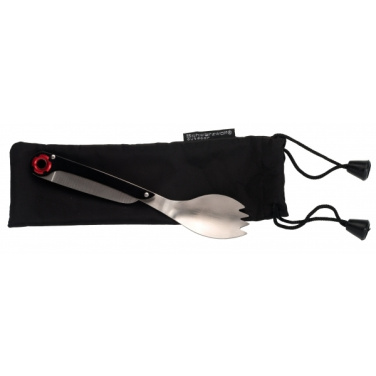 Logotrade business gift image of: Multifunctional spoon LATEMAR Schwarzwolf