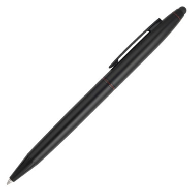 Logo trade advertising product photo of: Metal ballpoint pen, touch pen RENDOME Pierre Cardin