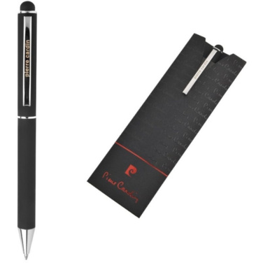 Logotrade promotional gift picture of: Metal ballpoint pen, touch pen, soft touch CLAUDIE Pierre Cardin