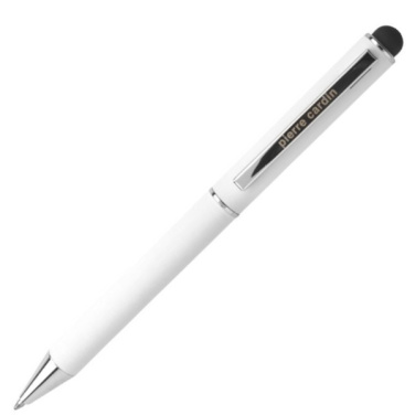 Logo trade promotional gifts picture of: Metal ballpoint pen, touch pen, soft touch CLAUDIE Pierre Cardin