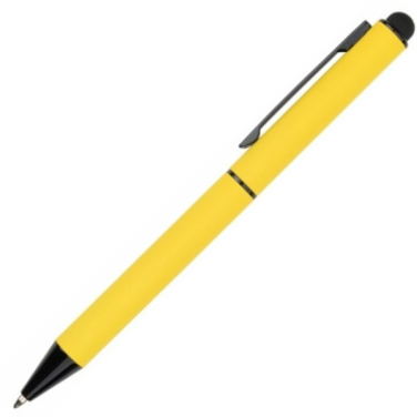 Logotrade promotional giveaway image of: Metal ballpoint pen, touch pen, soft touch CELEBRATION Pierre Cardin