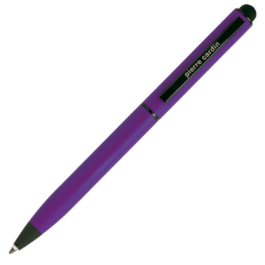 Logo trade promotional giveaways picture of: Metal ballpoint pen, touch pen, soft touch CELEBRATION Pierre Cardin