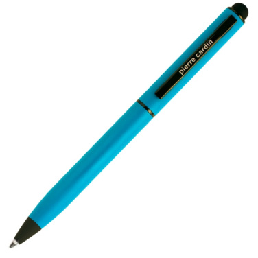 Logo trade promotional products image of: Metal ballpoint pen, touch pen, soft touch CELEBRATION Pierre Cardin