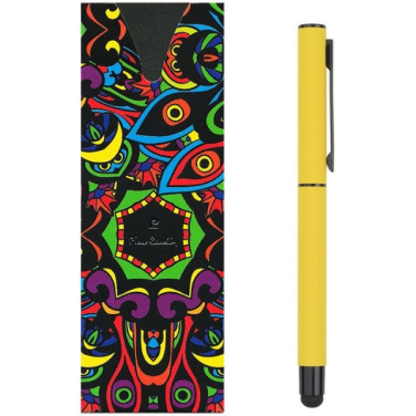 Logo trade promotional items image of: Roller touch pen, soft touch CELEBRATION Pierre Cardin