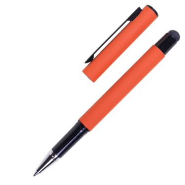 Logotrade promotional merchandise picture of: Roller touch pen, soft touch CELEBRATION Pierre Cardin