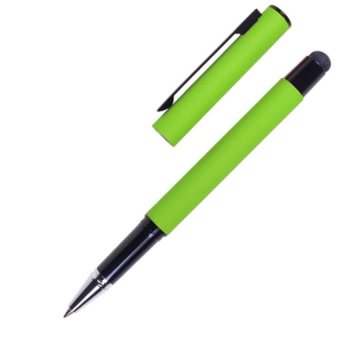 Logo trade corporate gifts image of: Roller touch pen, soft touch CELEBRATION Pierre Cardin