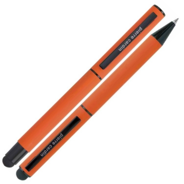 Logo trade promotional product photo of: Writing set touch pen, soft touch CELEBRATION Pierre Cardin