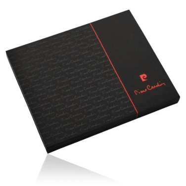 Logo trade promotional merchandise picture of: Notepad A5 REPORTER Pierre Cardin