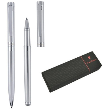 Logotrade promotional product picture of: Writing set ballpoint pen & roller RENEE Pierre Cardin