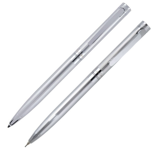 Logo trade business gift photo of: Writing set ballpoint pen & pencil RENEE Pierre Cardin