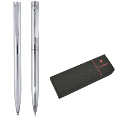 Logo trade corporate gift photo of: Writing set ballpoint pen & pencil RENEE Pierre Cardin