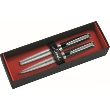 Logotrade promotional merchandise image of: Writing set ballpoint pen & fountain pen CHRISTOPHE Pierre Cardin