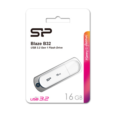 Logo trade corporate gifts image of: PENDRIVE SILICON POWER B32 3.2