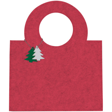 Logotrade promotional giveaway image of: X-mas bag felt OSORNO