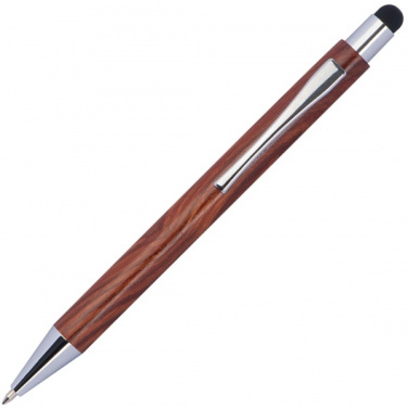 Logo trade corporate gifts image of: Wooden ballpen BILZEN