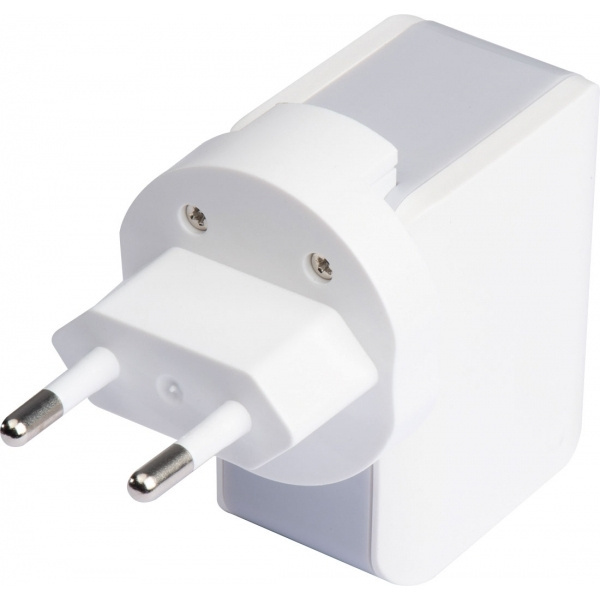 Logotrade advertising product image of: Travel adapter ANTWERP