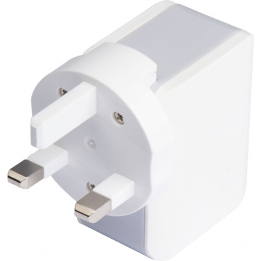 Logotrade promotional merchandise image of: Travel adapter ANTWERP