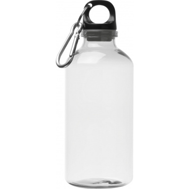 Logo trade promotional products image of: Recycled PRT bottle MECHELEN 400 ml