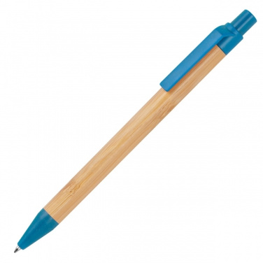 Logotrade corporate gift picture of: Wheatstraw and bamboo ballpen HALLE