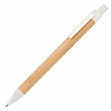 Logo trade promotional items picture of: Wheatstraw and bamboo ballpen HALLE