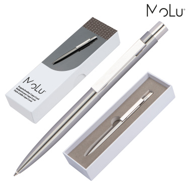 Logotrade corporate gift image of: Stainless steel pen CAPE CORAL MoLu